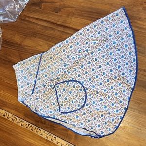 Vintage Floral Half Apron
